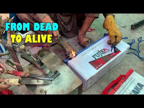 Battery Restoration | From Dead to Alive | How to Repair an Old Lead Acid Battery