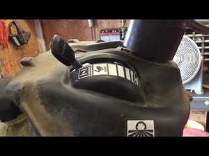 Briggs & Stratton Throttle Adjustment
