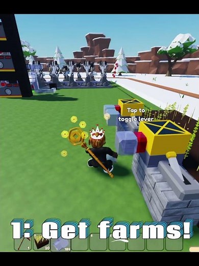 How to make the BEST farm in block tycoon