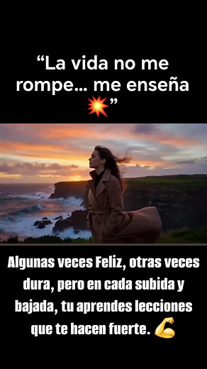 20K views · 160 reactions | La vida no es línea recta. A veces duele, otras brilla, pero cada cambio te moldea, te enseña y te hace más fuerte.  #ReflexiónDeVida #FuerzaInterior #Aprendizaje #FrasesQueInspiran #Resiliencia | Ana Karen | Facebook