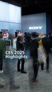 That’s a wrap from Sony at CES 2025! Experience all our booth had to offer — from sharing our latest technologies to supporting creator visions around the world. #SonyCES | Sony