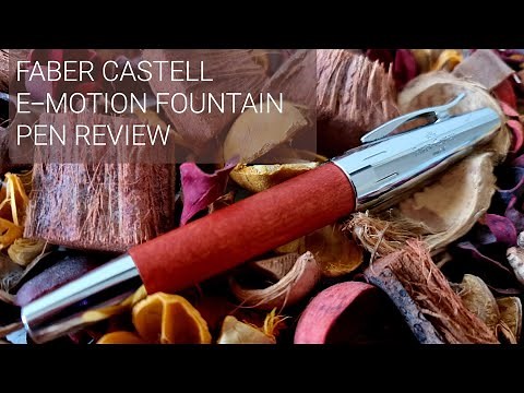 Faber Castell E-Motion Fountain Pen Review
