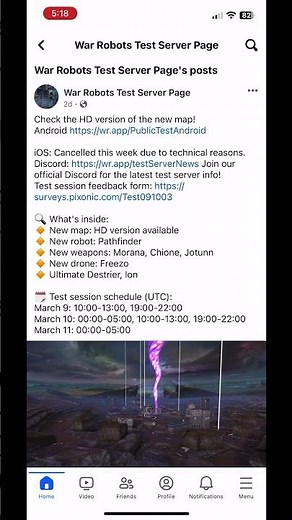 How to get war robots test server on (iOS phone and iPad and Android and iPod) #war robots￼