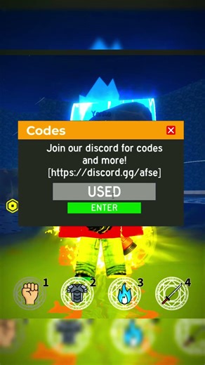 Anime Fighting Simulator Endless Codes 🎋 🎋🗡️#animefightingsimulator #afse #roblox #robloxedit