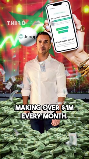 THIRD on Instagram: "How Jobop Is Helping The $170B Job Market 🇲🇦👔 #founderstory #startups #moroccan #africantech #technews"