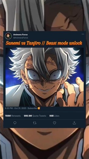 Sanemi vs Tanjiro ⚔️🔥 | Beast Mode Tanjiro Unlocks | Demon Slayer Edit