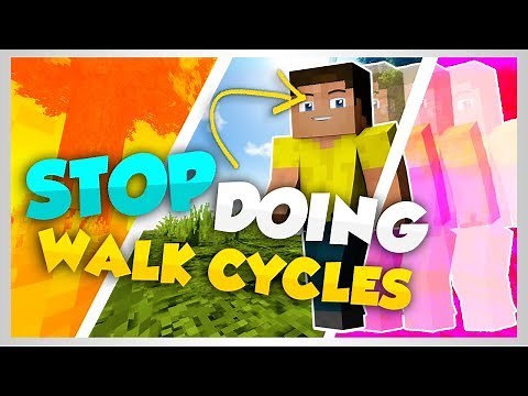 THE BEST Minecraft Walk Animation Tutorial in 10 Minutes - Cinema 4D