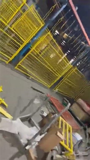 Canada Temporary Fence Powder Coated & Packed | Yellow Fence Panels Ready for Shipment | DB Fencing