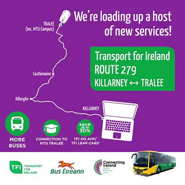 3 comments | There’s now more ways to explore Kerry with Transport...