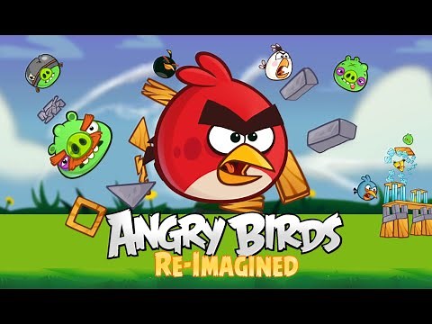 Angry Birds Re-Imagined Revival (DEMO) by Gabrielle Productions Gameplay