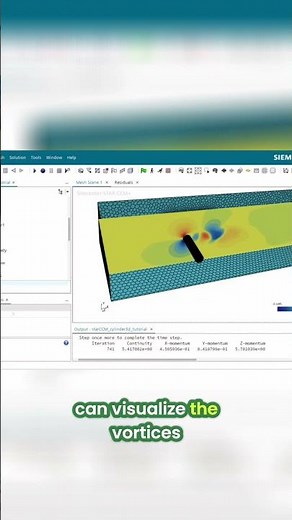 Unlocking Fluid Vortices: 3D Simulation Explained #shorts