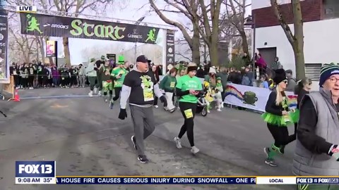 Thousands take part in Seattle’s annual St. Patrick’s Day Dash