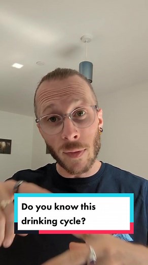 Do you recognise this cycle? Follow for more tips on how to get free from booze! #sobertok #science #sobriety #recovery #fyp #alcoholfree #addiction