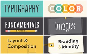 【中文精翻】零基础平面设计入门系列 全6集 B站最全