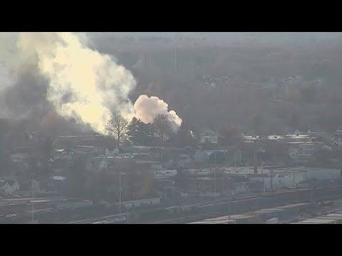 22News live camera network: Smoke seen coming from West Springfield