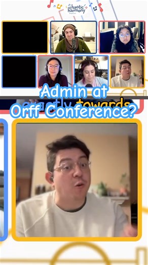 Admin at Orff Conference?? #orff #aosa #elementarymusic #musiceducationmatters