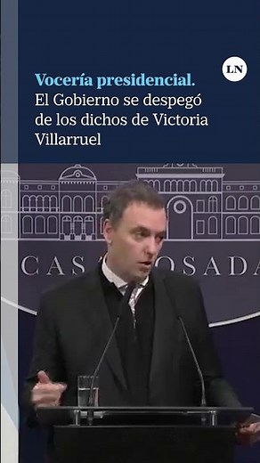 El gobierno aclaró los dichos de la vicepresidenta Victoria Villarruel sobre los montoneros