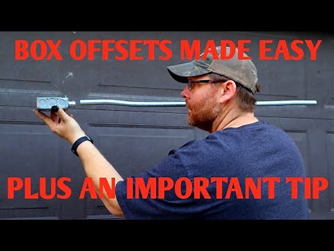 How To Bend A Box Offset On EMT