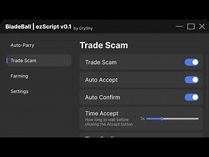 BLADE BALL | SCAM TRADE SCRIPT PASTEBIN ON ANDROID/PC