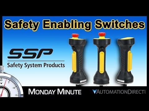 SSP Safety Enabling Switches from AutomationDirect