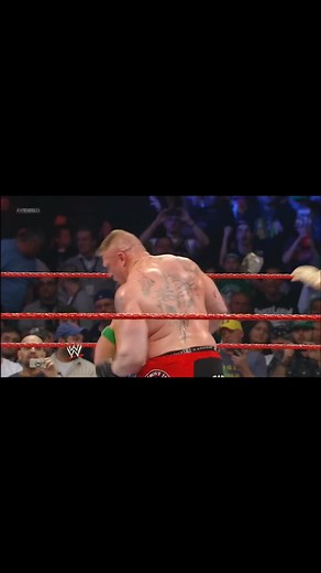 128K views · 2.3K reactions | ACCIDENTALLY HIT REFEREE DURING BROCK LESNAR VS JOHN CENA MATCH #WWE @WWE | Wrestling Fever | Facebook