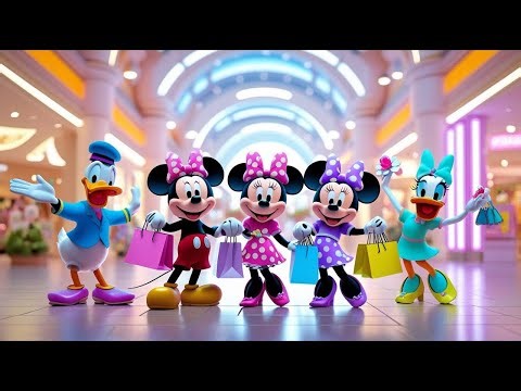 Mickey Mouse & Friends Go Shopping 🛒 | 60-Min Happy Mall Adventure for Kids