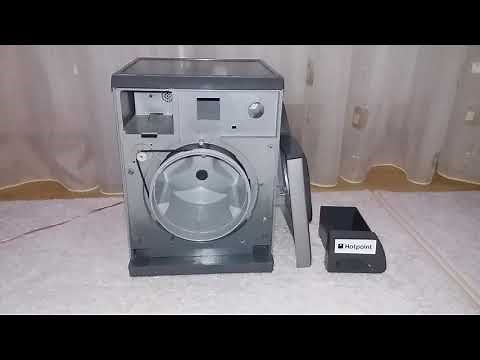 Hotpoint toy washing machine modified spin without front panel