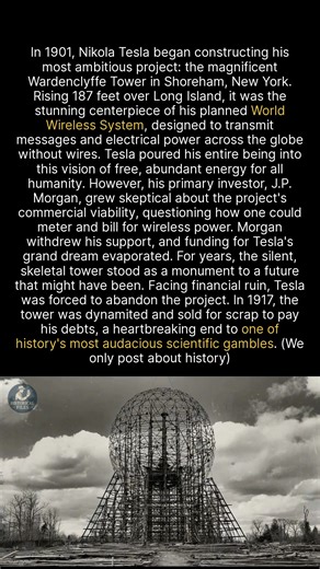 The explosive end of Nikola Teslas dream for wireless world power. | Historical Files