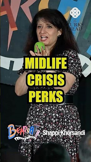 Midlife Crisis Perks | Shappi Khorsandi | Live at The Bearcat #standupcomedy #comedy #jokes