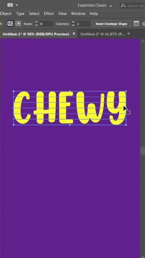 How to add curves to the text in adobe illustrator #adobe #graphicdesign #tutorials