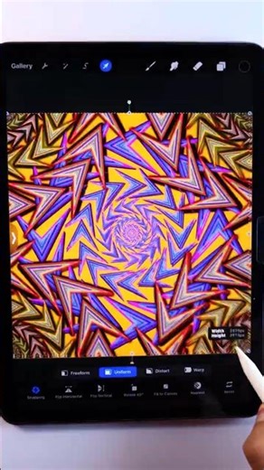 Seamless pattern in Procreate #patterndesign #procreateart