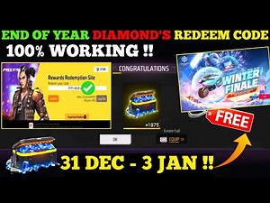 FREE FIRE REDEEM CODE TODAY JANUARY REDEEM CODE FREE FIRE | FF REDEEM CODE TODAY 1 JANUARY