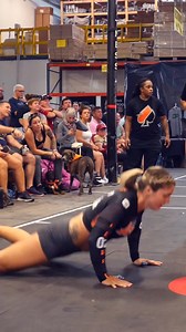 ACES Burpee Box Jumps - Becky Louridge If you look close you will notice that there is a squat between the burpee and the box jump over. It doesn't sound like a huge addition but try it. This, on top of the fact that this is a 30" box and Becky is going against a male player on this movement with her entire team counting on her makes this an INTENSE 20 seconds. [Play next year promo] Want to play? Learn more here - https://thefgl.com/season-players/ #weightflifting #shesquats #strong #girlpower 