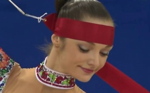 【2008年奥运会】艺术体操 安娜·贝索诺娃/Anna Bessonova 带操 纯音乐