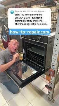 Beko BBIE12401AMP Oven Door Not Closing Properly
