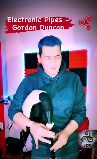 🌀Electronic Bagpipes time🌀 #bagpiper #celticmusic #pagan #gaitagalega #galicia #gaitamidi #electronicbagpipe