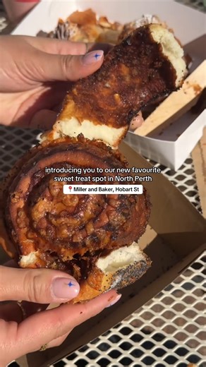 North Perth has a new pastry spot... 📍 Miller Baker Hobart St, North Perth | Perth is OK