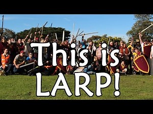 This is LARP (Live Action Role-Playing)