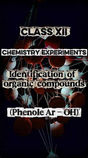Chemistry experiment - Find out functional group (phenol) #new #trending #viral #study #chemistry