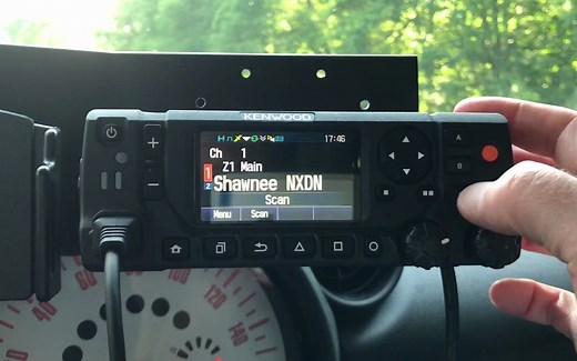 Kenwood NX-5000系列高级控制头KCH-20R演示