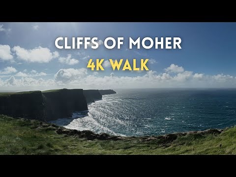 4K Walk at Cliffs of Moher – Ireland’s Majestic Coastal Wonder