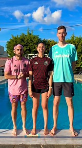 Shirt Number or Swim ⚽️💦 | #challenge game �