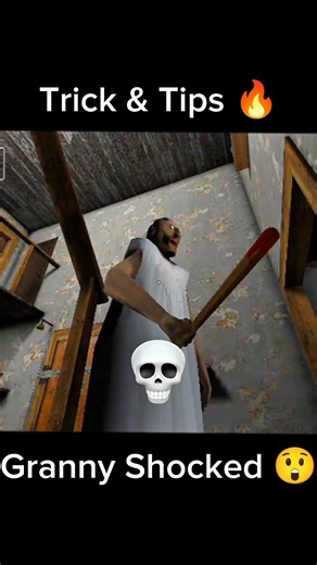 Granny Ana in New Tricks 😱 Trick & Tips #granny #grannygame #horror #shorts