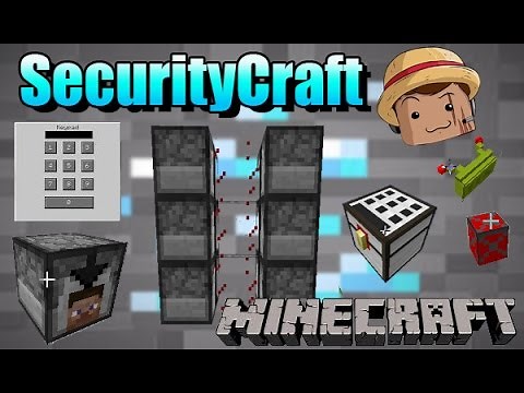 Minecraft Mod [ SecurityCraft ] 1.7.10 Todo seguridad ( Reviuw Completa )
