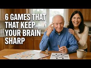 6 Brain Games to Stay Sharp After 60 — Fun, Free, and Backed by Science