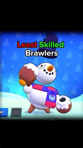 Least Skilled Brawlers 🔥 | #brawlstars