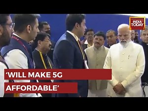 5G Launch In India: PM Modi Gets A Demo From Jio Chairman Akash Ambani At 5G Launch