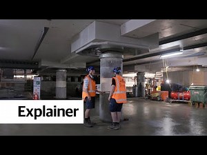 What are base isolators? | Te Matapihi, Wellington Library