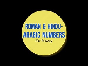 LESSON 4: Hindu-Arabic and Roman Numbers