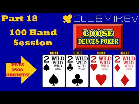 Loose Deuces Wild | Video Poker Genius [Part 18]
